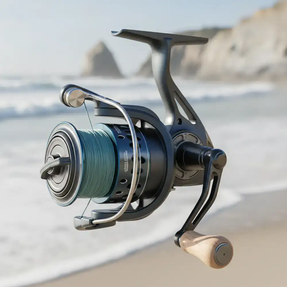 Carrete de pesca premium de alta resistencia